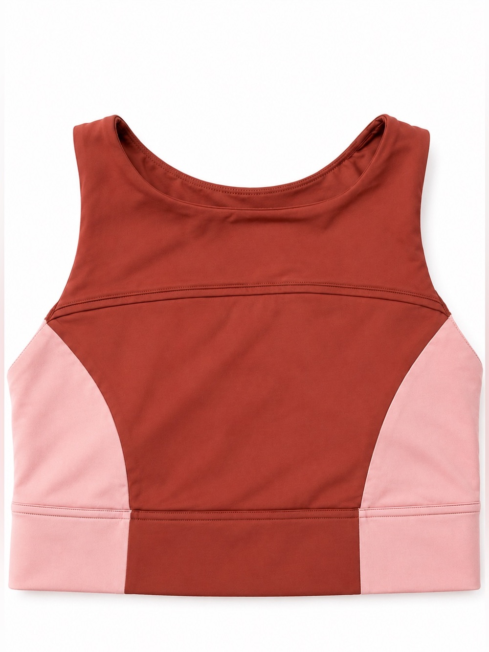lululemon athletica Two-Tone Mauve and Blush Tank Top